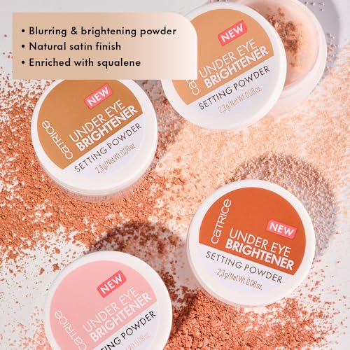 Catrice Under Eye Brightening Concealer & Setting Powder Kit for Dark Circles