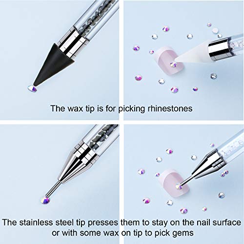 Rhinestone Picker Dotting Pen - Dual-Ended Nail Art Tool