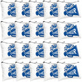 20 Pcs Cheer Makeup Bags - Canvas Cheerleader Gift Set
