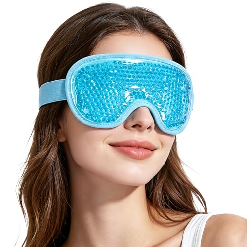 NEWGO Cooling Eye Mask | Reusable Gel Ice Pack for Puffy Eyes
