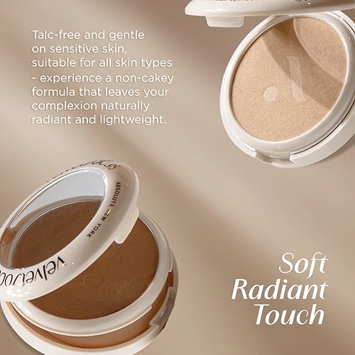 Absolute New York Velvet Focus Powder Foundation - Talc-Free, 12H Wear