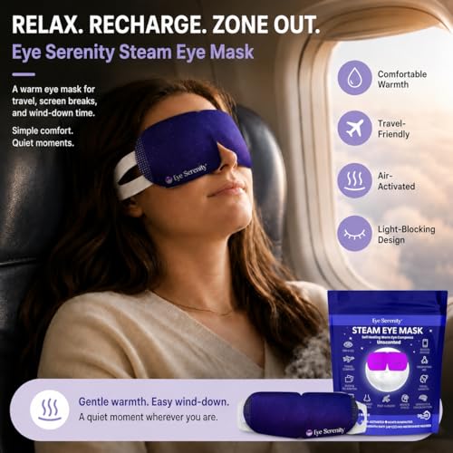 Heated Eye Mask for Dry Eyes & Stye Relief