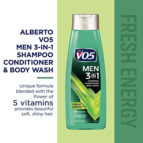 VO5 Men's 3-in-1 Shampoo Conditioner Body Wash 12.5oz