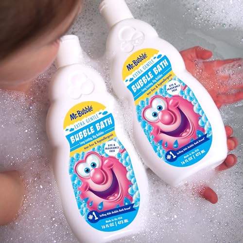 Mr. Bubble Extra Gentle Bubble Bath, 16 fl oz (Pack of 2)