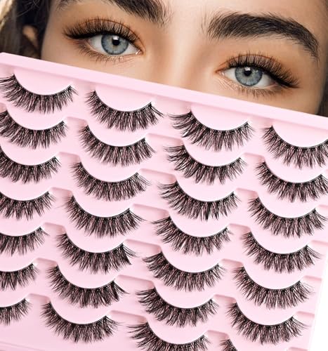 FenixLash Wispy Cat Eye False Eyelashes – Natural Look
