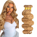 #27 Blonde Body Wave Hair Bundles | 28-32 Inch Brazilian Virgin