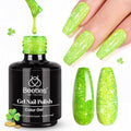 Beetles Green Glitter Reflective Gel Nail Polish - Lime Shock H - F506