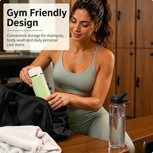 Aida & Hani 4-in-1 Travel Dispenser Bottles, 30ml Leak-Proof