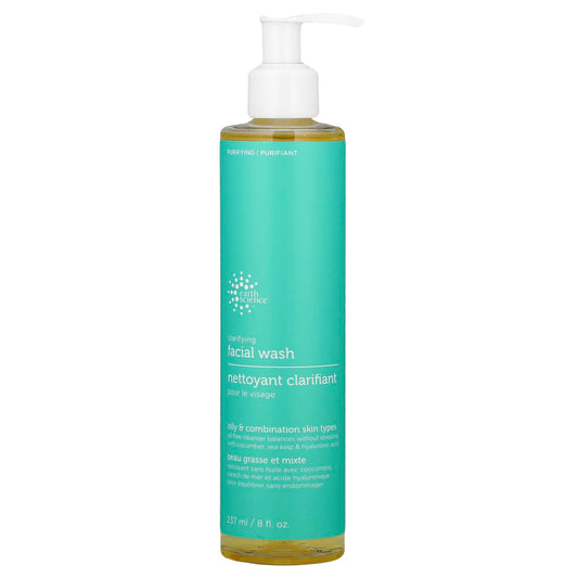 Earth Science: Clarifying Facial Wash, 8 oz (2 pack)
