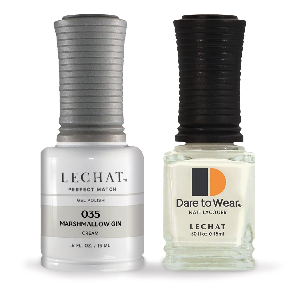 LECHAT Perfect Match Nail Polish, Marshmallow Gin, 0.500 Ounce