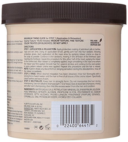 TCB No Base Hair Relaxer Cream, Super 15oz