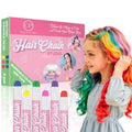 Hair Chalk Pens - 6 Washable Temporary Colours for Kids