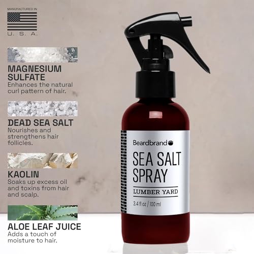 Beardbrand Sea Salt Spray for Men – Volume & Texture