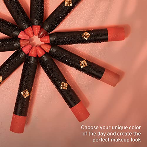 CoralBeau Matte Lipstick Set - 12 Shades Waterproof Long-Wear