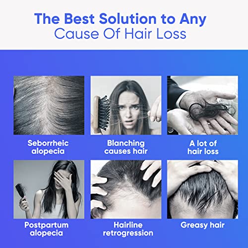 Hair Growth Cap - Hair Loss Treatment for Androgenetic Alopecia,Low Level Laser Therapy FDA Cleared Hair Loss Treatment for Men & Women Black 1 1.0 Count 250.0 grams