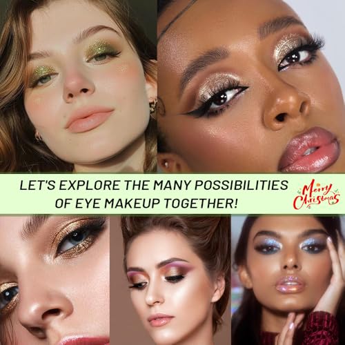 Pressed Single Eyeshadow Makeup,Matcha Green Sparkle Highly Pigmented Monochrome Eye Shadow Palette, Waterproof Neutral Powder, sombras para ojos, Lightweight Blendable,#02