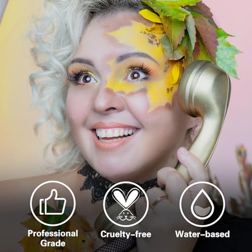 BOBISUKA 14-Color Water-Based Face & Body Paint Kit