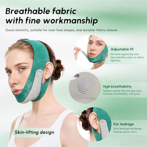 LAOYABB V Line Lifting Mask - Adjustable Double Chin Reducer
