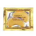 20 Pairs Gold Eye Mask Powder Crystal Gel Collagen Eye Pads For Anti-Aging & Moisturizing Reducing Dark Circles, Puffiness, Wrinkles