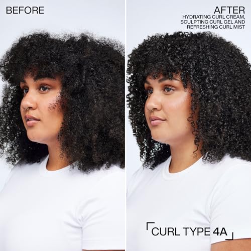 Redken Hydrating Curl Cream - 72 Hour Curl Definition, Heat Protection up to 450¡ÆF, Hydrates & Reduces Frizz, With Squalane & Jojoba Oil, (Pack of 2)