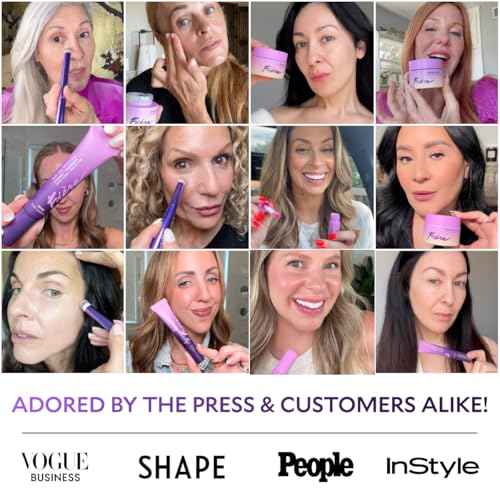 Fi?ra Vitamin C Serum with Hyaluronic Acid & Citrus Stem Cells - Anti-Aging Brightening, Firming, Hydrating Serum for Mature Skin, Reduces Dark Spots, Fine Lines & Boosts Radiance - 1 FL. OZ. / 30 ML