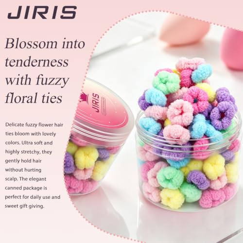 100 Soft Infant Hair Bands - Stretchy Ponytail Holders for Kids