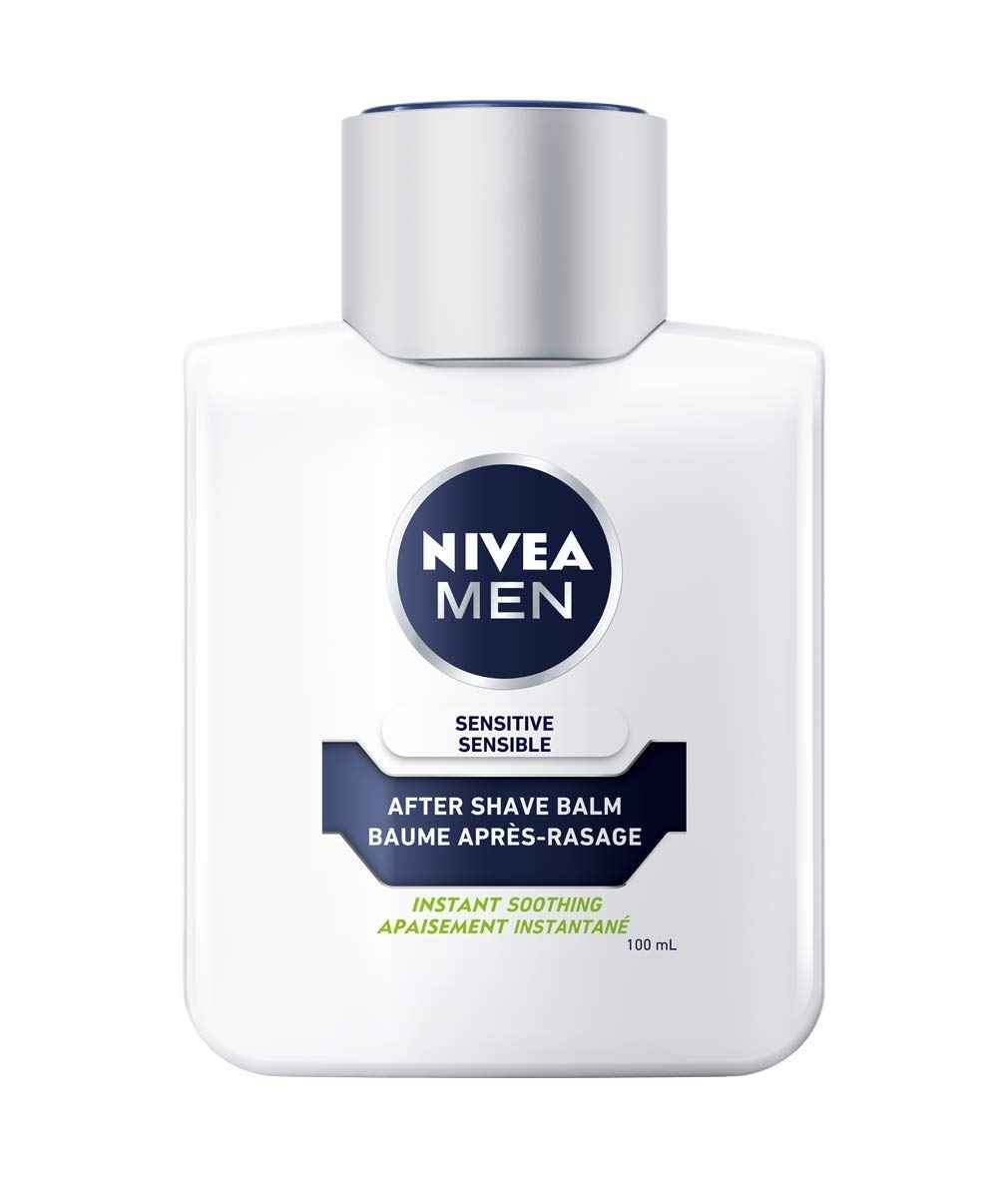 NIVEA FOR MEN Sensitive Post Shave Balm 3.30 oz (Pack of 2)