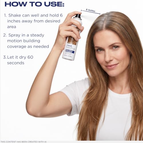 Clairol Root Touch-Up Hair Color Spray Auburn Red Temporary Concealer