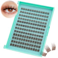 Dark Brown Cluster Lashes B Curl 8-10-12mm Mixed Volume