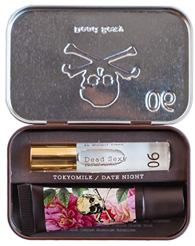 TokyoMilk Dead Sexy Date Night Kit | Includes Citrus Rose Lip Tint and Dead Sexy Eau de Parfum Mini Rollerball