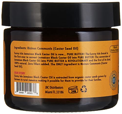 Jamaican Black Castor Oil Butter for Hair & Skin - 2oz by Sunny Isle