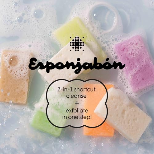 T.Taio Mother of Pearl Soap Sponge - Reusable Bath Scrubber