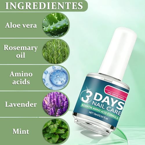 Keratin Nail Care Serum – Dry & Weak Nails Repair (2x 16ml)