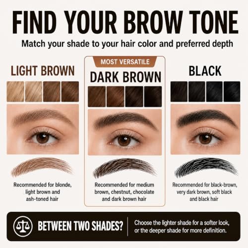 JARDIN 2-in-1 Brow Color Kit - Light Brown | 30g Value Set