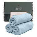 Loran Bamboo Viscose Washcloths Set of 6 - 10" x 10"