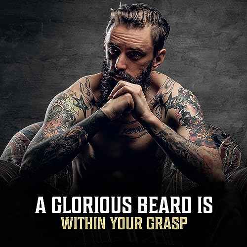 Viking Revolution Beard Oil for Men - All Natural Beard Oil Spiced Vanilla Scent with Argan Oil & Jojoba Oil Beard Conditioner and Softener - Strengthens Beards and Mustaches for Men (2 Pack)