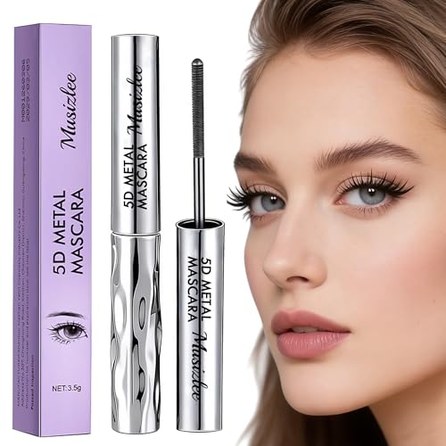 Waterproof Mascara with Metal Wand - 3D Volume & Curl