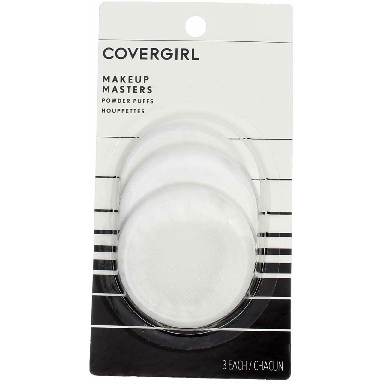 CoverGirl Make-Up Masters Powder Puffs, 3 ea (Pack of 6)