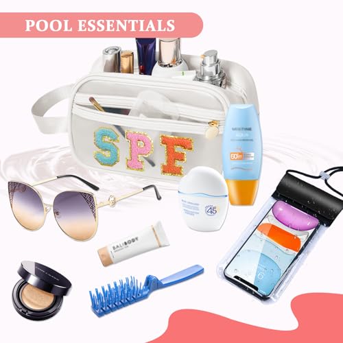 Clear Sunscreen Bag Waterproof Beach Organizer Pouch