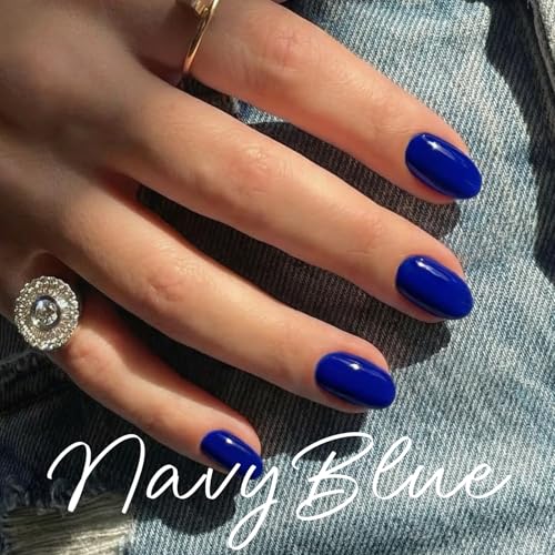 Royal Navy Blue Gel Nail Polish 18ml - High Gloss UV/LED
