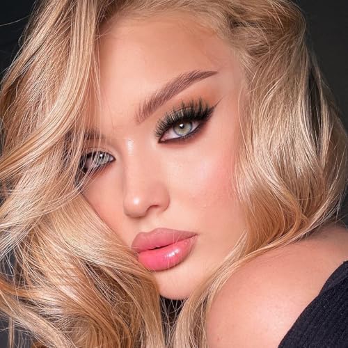 False Eyelashes Mink Lashes Dramatic Lashes Light Soft And Fluffy Lashes 7 Pairs Pack