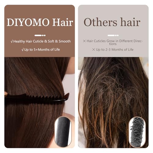 Microlink Hair Extensions Human Hair #18/613 Dark Blonde Highlight Golden Blonde 22 inch Smooth and Invisible Micro Loop Remy Hair 30g/pack Micro Link Microbead Human Hair Extensions