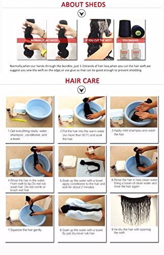Reddish Brown Deep Wave Human Hair Bundles - 8 to 12 Inch