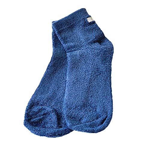 Cloudz Moisturizing Aloe Vera Soft Plush Spa Socks - 2 Pairs, Dreamy Blue