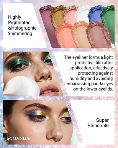 Brown Cream Eyeshadow Stick with Built-In Sharpener, Waterproof Eye Makeup