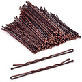 MORGLES 2.75" Jumbo Brown Bobby Pins (120 Count)