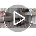 FURWOO Round Rolling Stool - Height Adjustable, Salon & Spa