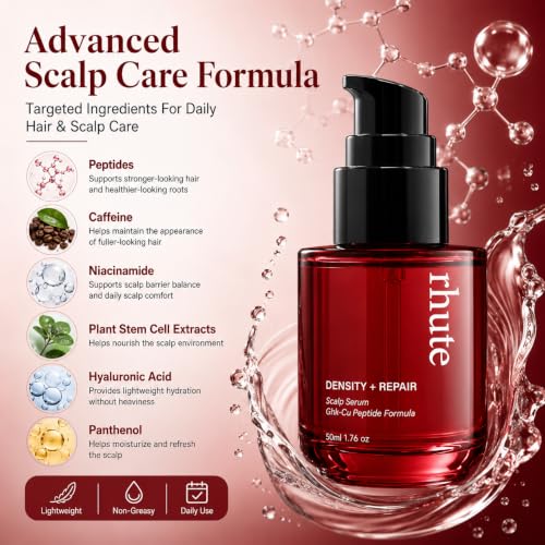 Rhute Hair Serum - Density & Repair Scalp Treatment with Caffeine