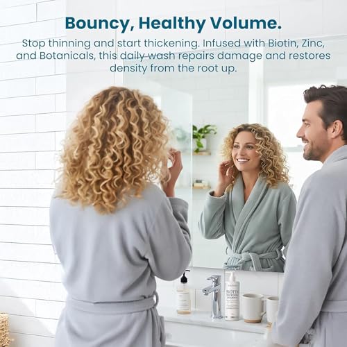 Biotin Shampoo & Conditioner for Hair Growth & Thickness