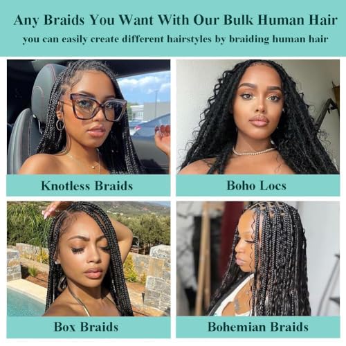 Boho Braiding Hair 20 Inch Deep Wave 110g 2 Bundles